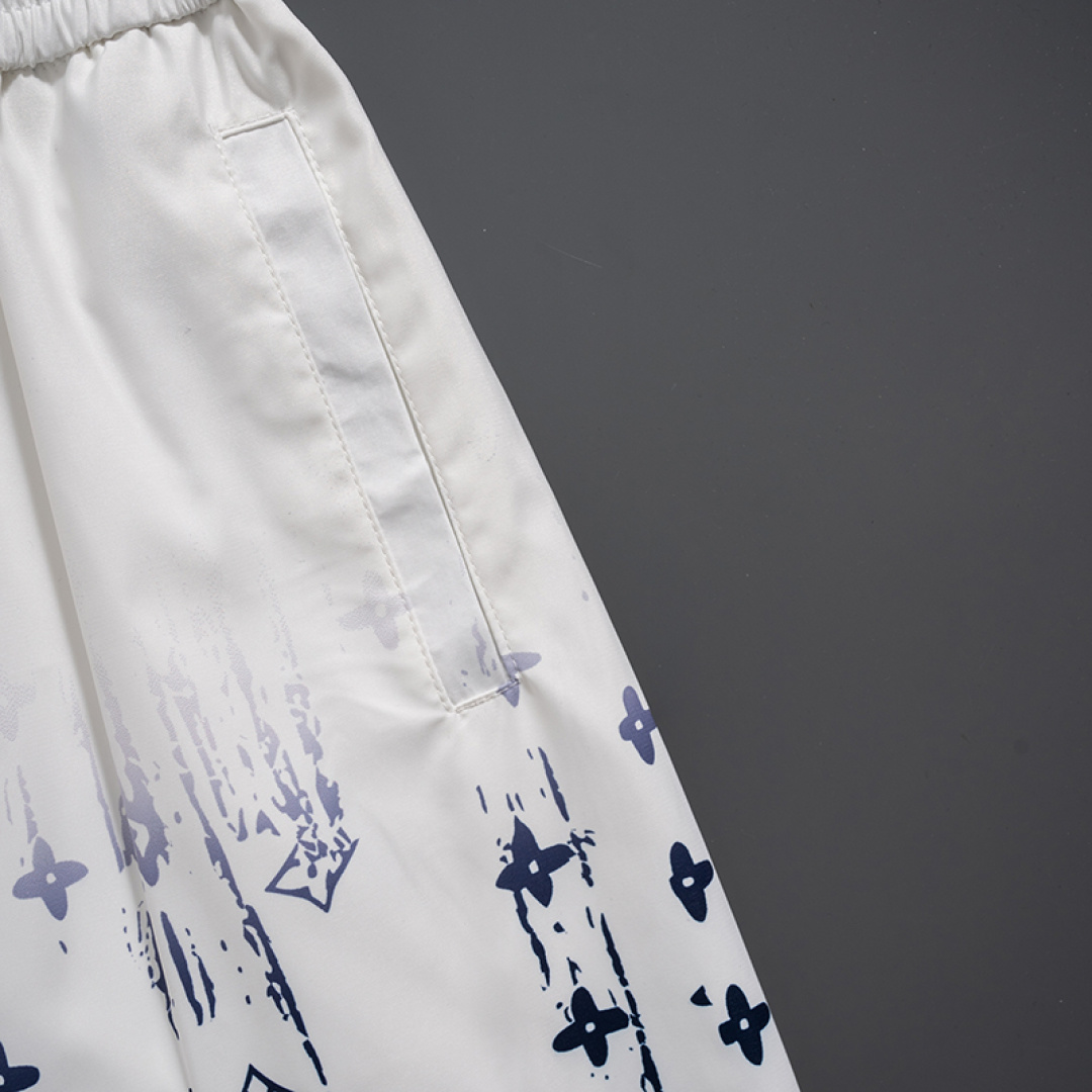 Louis Vuitton 路易Lv 最新款男士潮牌沙滩裤，料子细腻光，快 高清面料印花，手感极佳 M~XXXL