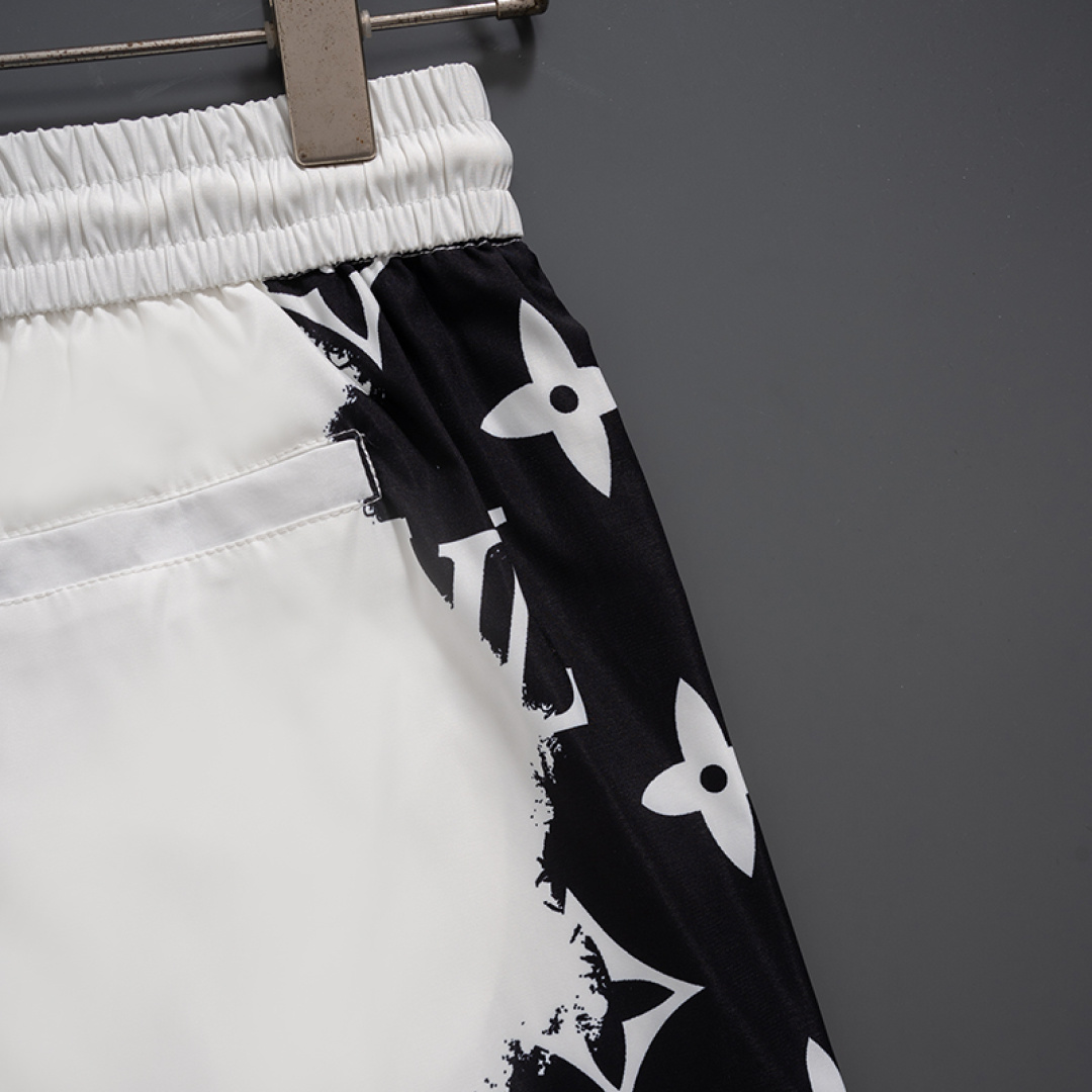 Louis Vuitton 路易lv 最新款男士潮牌沙滩裤，料子细腻光，快 高清面料印花，手感极佳 M~XXXL