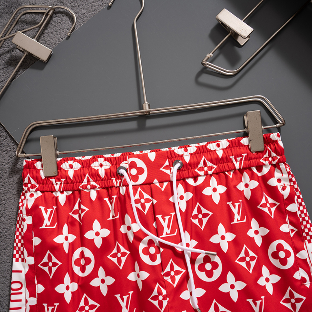 Louis Vuitton 路易lv 最新款男士潮牌沙滩裤，料子细腻光，快 高清面料印花，手感极佳 M~XXXL 两个颜色