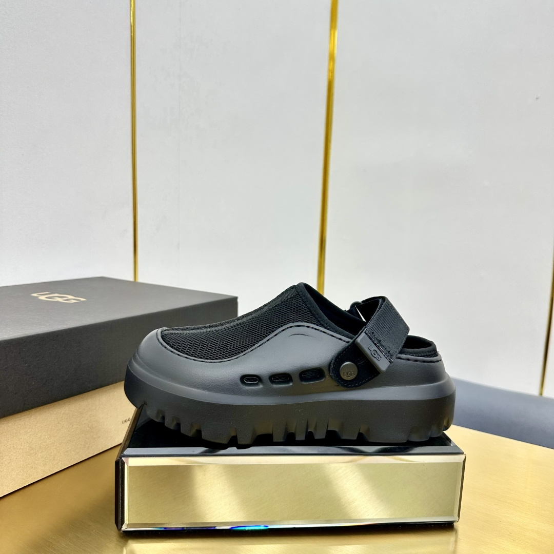 NO:239860,UGG's new Boken thick-soled small internet celebrity slippers, little fat Ding Dudu dou single shoes...Material IP foamed sole, original breathable sandwich network, versatile and fashionable!  Size35-41, semi-drag, slippers19860909UGG新款博肯厚底小网红拖鞋,小胖丁嘟嘟拖 单鞋…材质IP发泡大底,原版透气三文治网,百搭时尚！ Size35-41,半拖,slippers,Women's Shoes