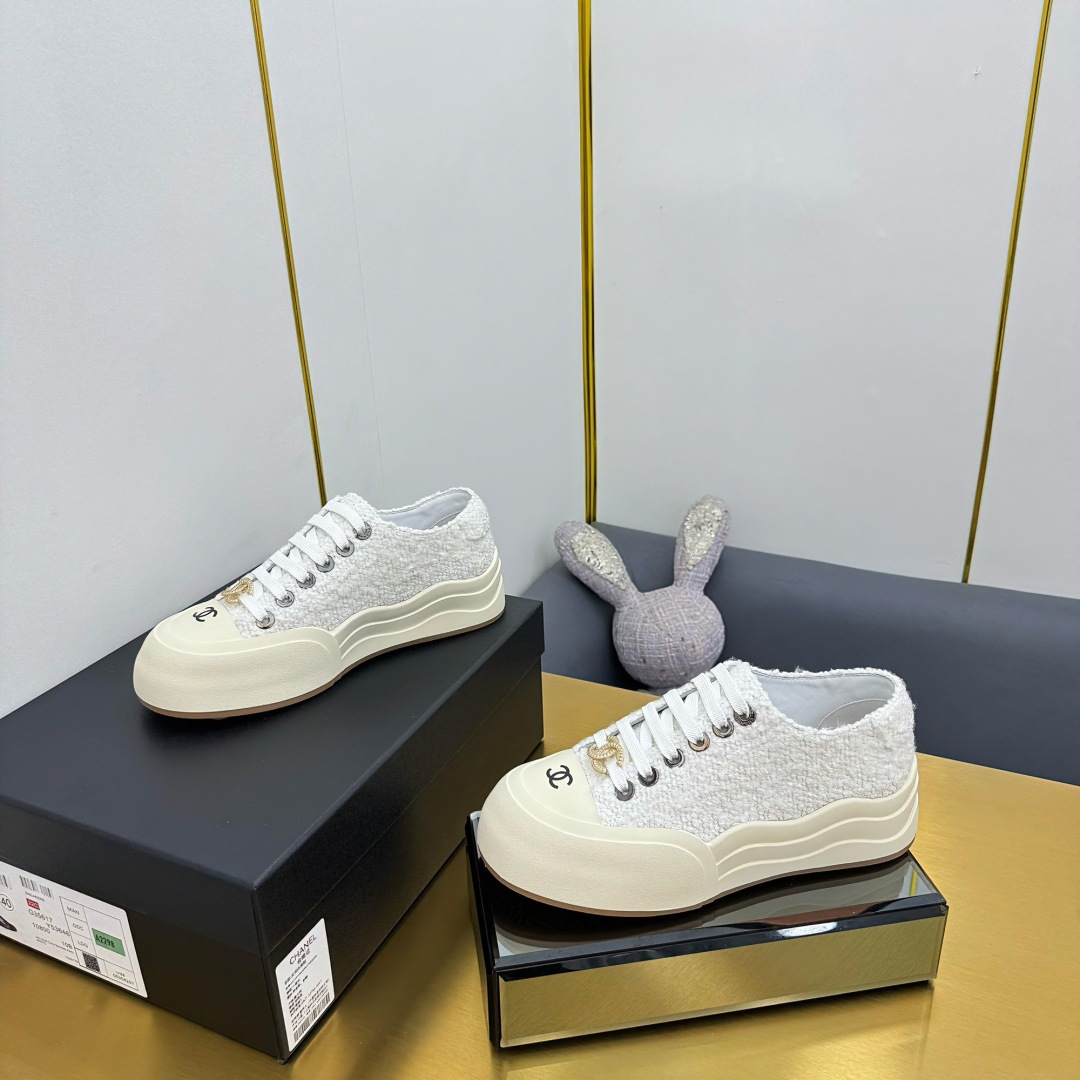 Chanel香奈儿 2025饼干鞋 原单品質の最高級スポーツシューズ