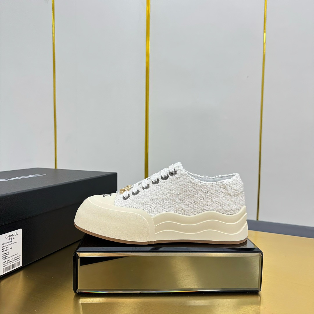 Chanel香奈儿 2025饼干鞋 原单品質の最高級スポーツシューズ