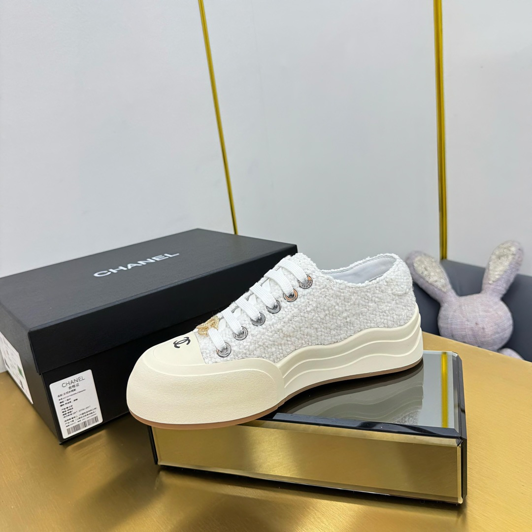 Chanel香奈儿 2025饼干鞋 原单品質の最高級スポーツシューズ
