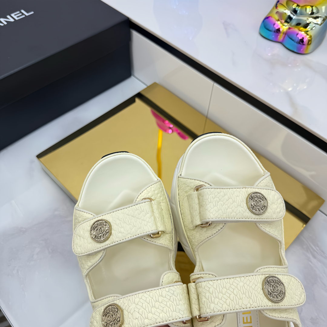 Chanel Women's Velcro Strap Platform Sandals - Stylish Summer Footwear 10 cmp i1745797855237 9133 0 8