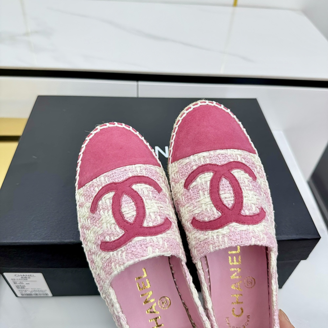 シャネル 渔夫鞋 シンプルデザイン A級羊皮内装