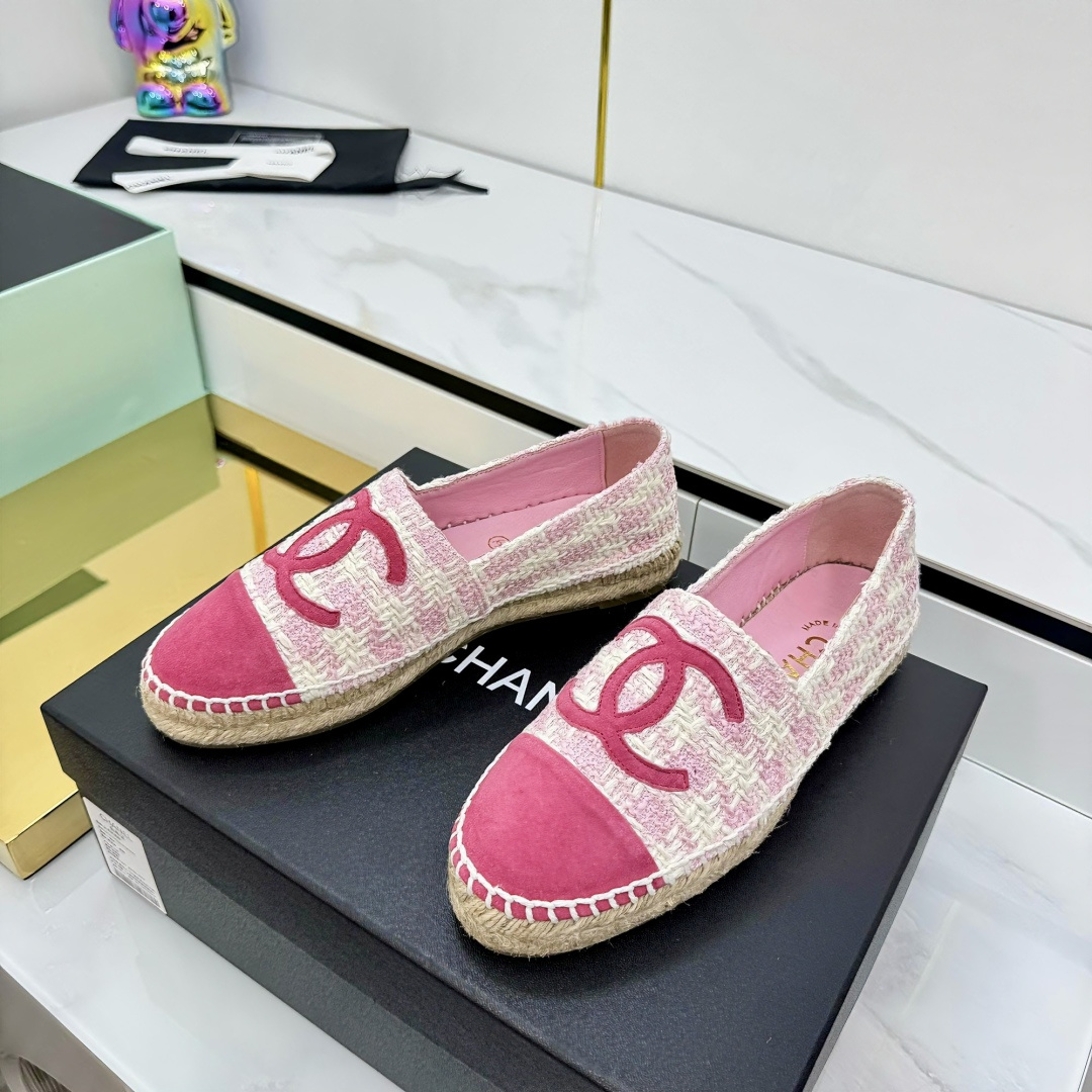 シャネル 渔夫鞋 シンプルデザイン A級羊皮内装