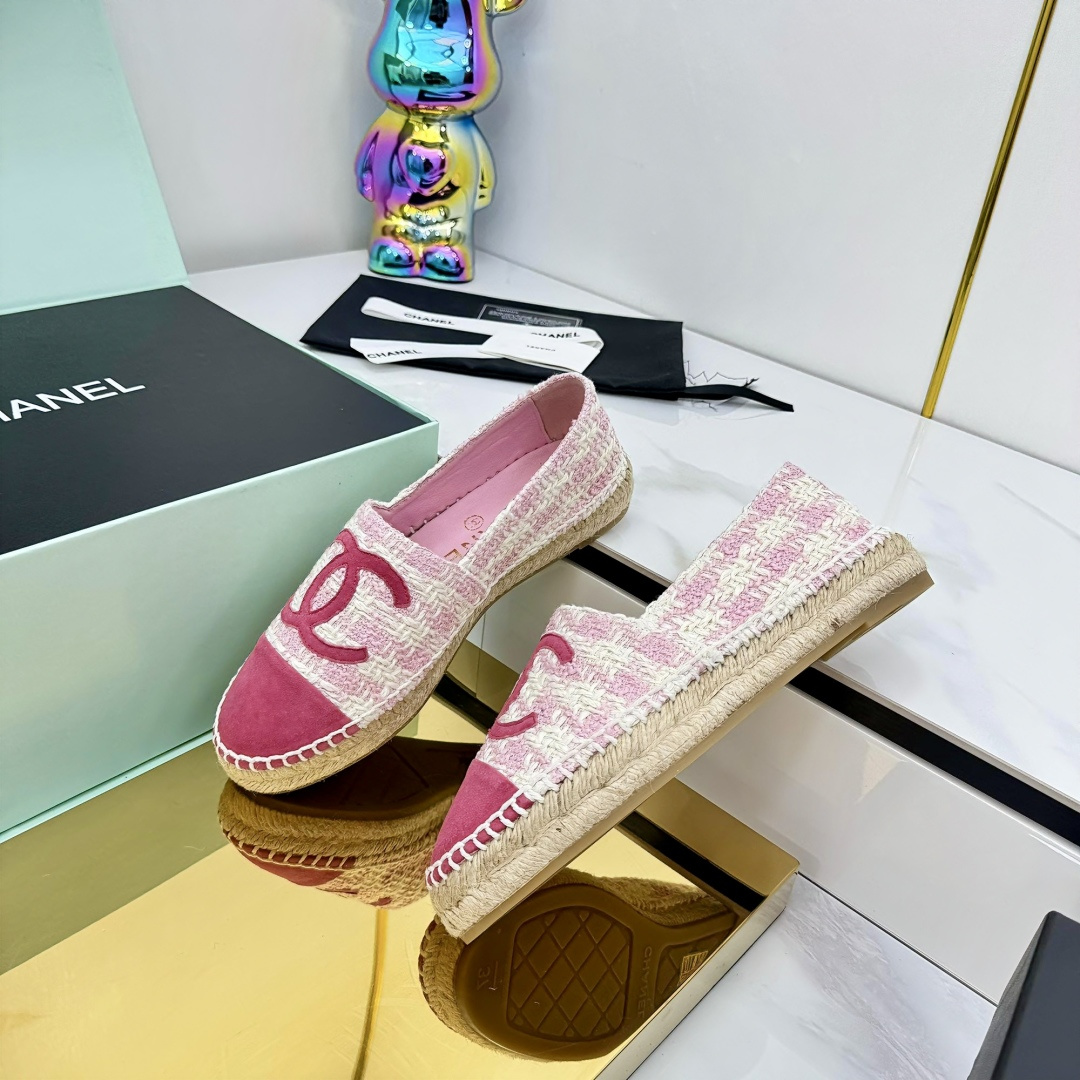 シャネル 渔夫鞋 シンプルデザイン A級羊皮内装