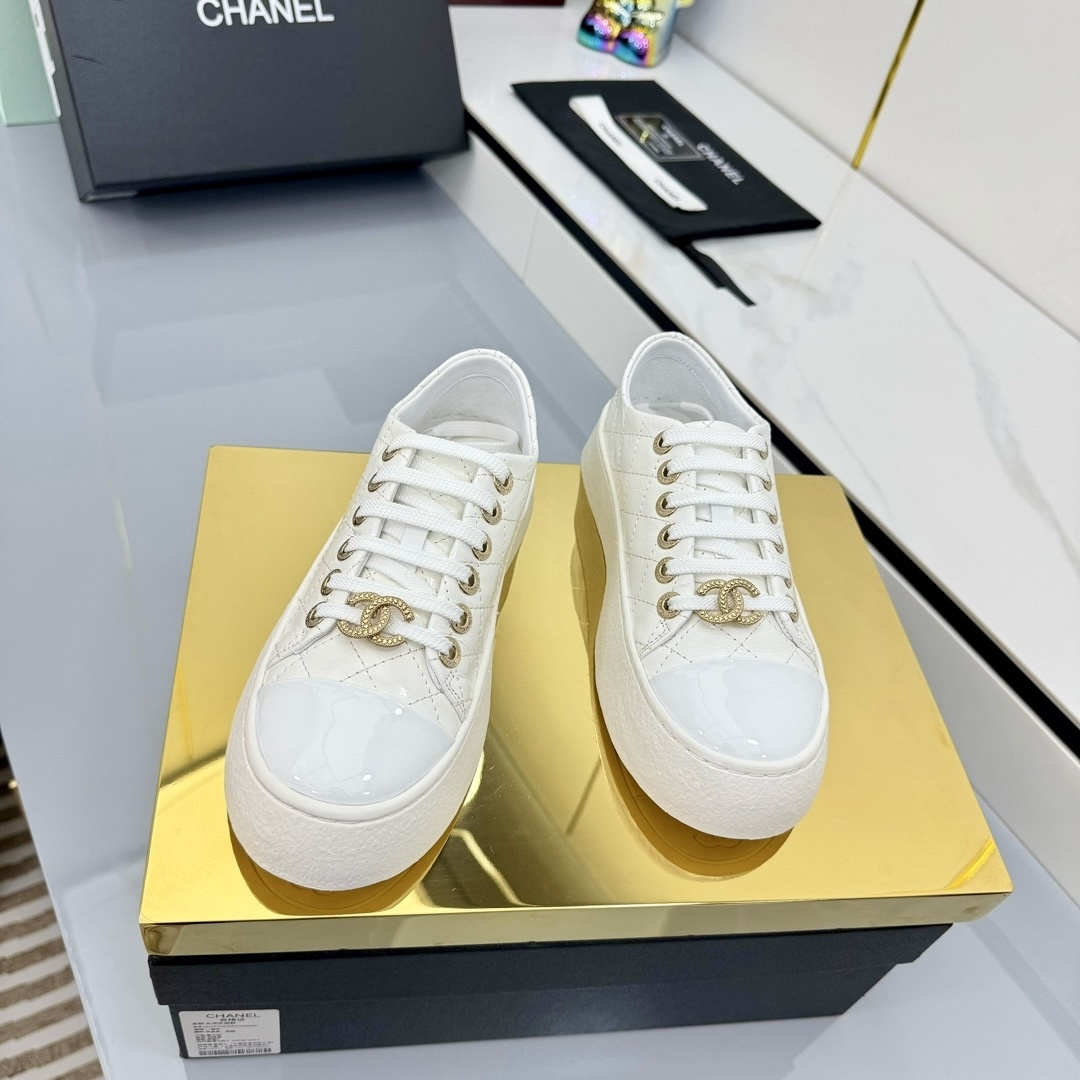 Chanel香奈儿饼干鞋 - 高品質な原版素材使用