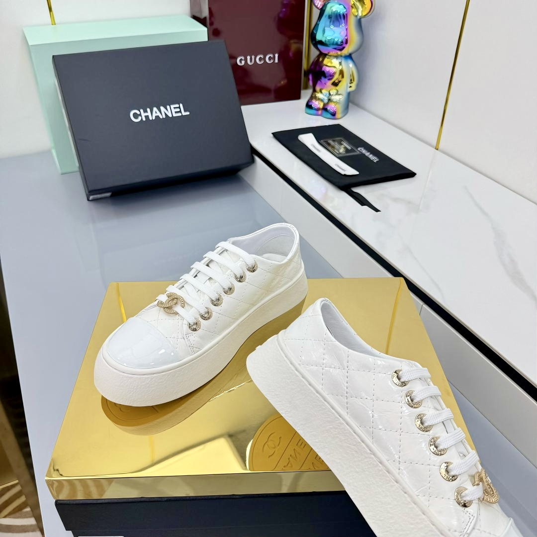 Chanel香奈儿饼干鞋 - 高品質な原版素材使用