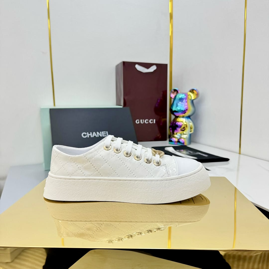 Chanel香奈儿饼干鞋 - 高品質な原版素材使用