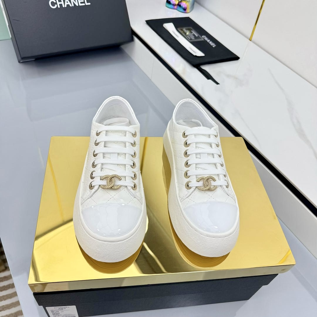 Chanel香奈儿饼干鞋 - 高品質な原版素材使用