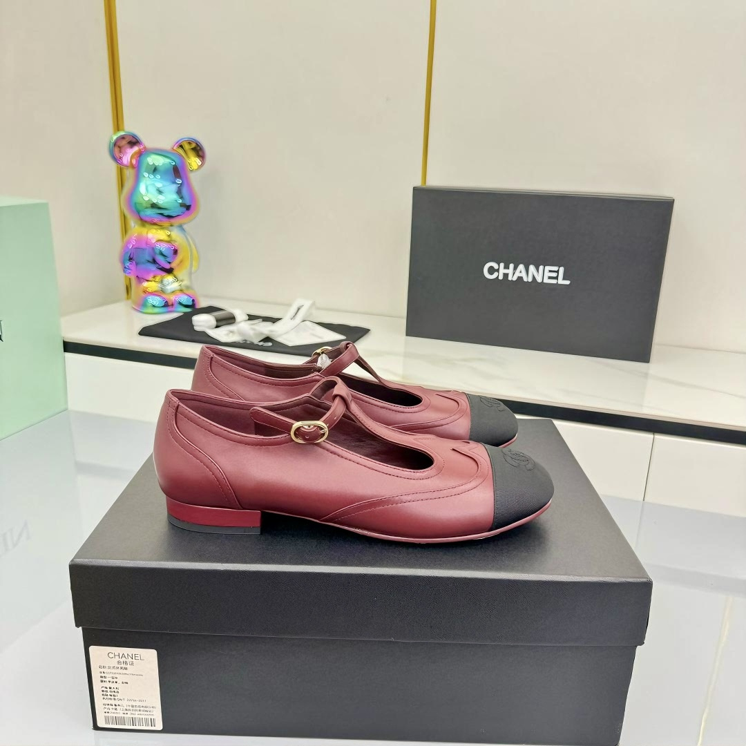 Chanel 香奈儿 シーズン限定 シルクベルベット マリー・ジェーンシューズ