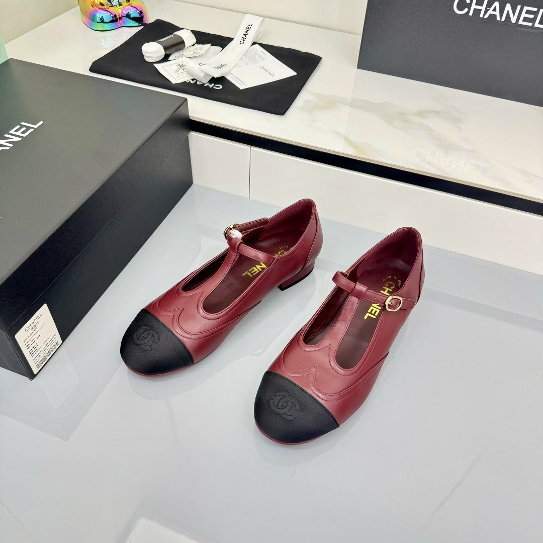 Chanel 香奈儿 シーズン限定 シルクベルベット マリー・ジェーンシューズ