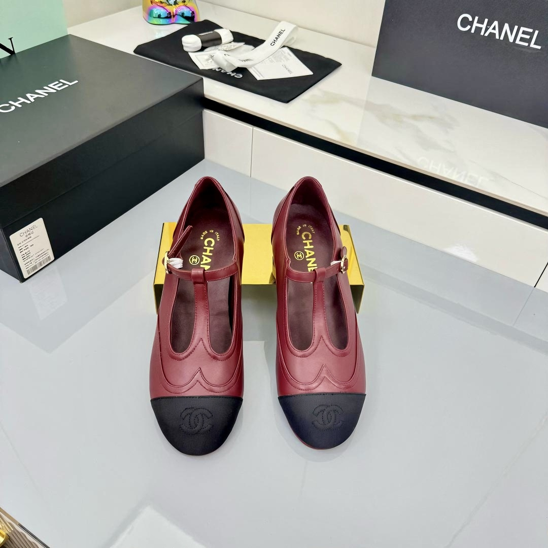 Chanel 香奈儿 シーズン限定 シルクベルベット マリー・ジェーンシューズ