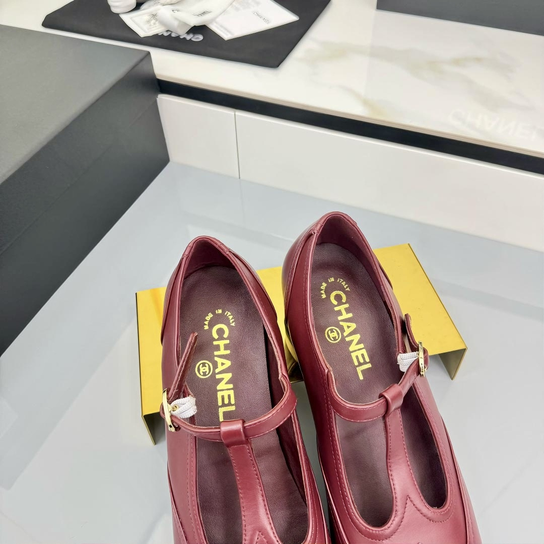 Chanel 香奈儿 シーズン限定 シルクベルベット マリー・ジェーンシューズ