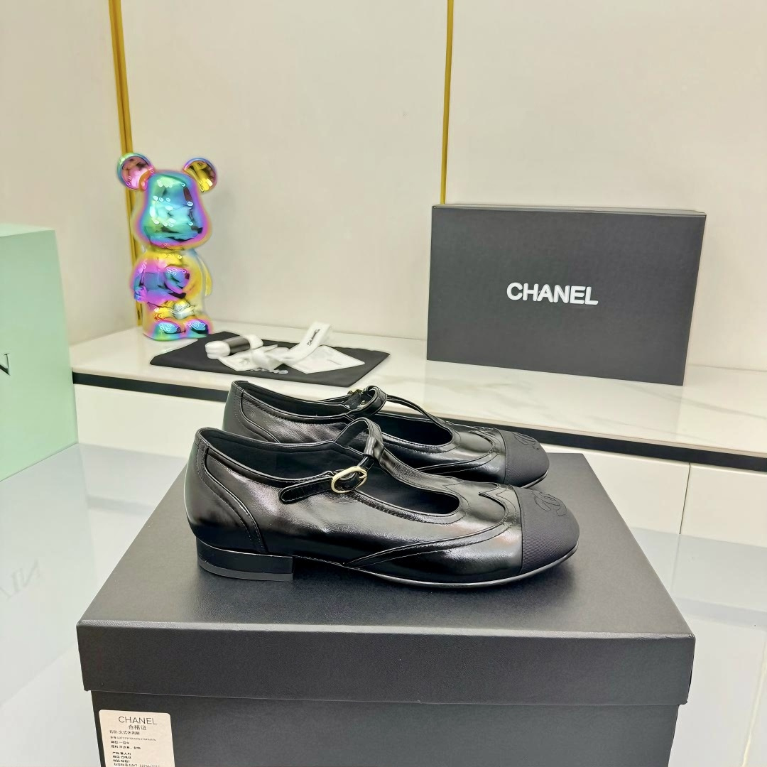 Chanel 香奈儿25A シルクベルベット マリージェーン