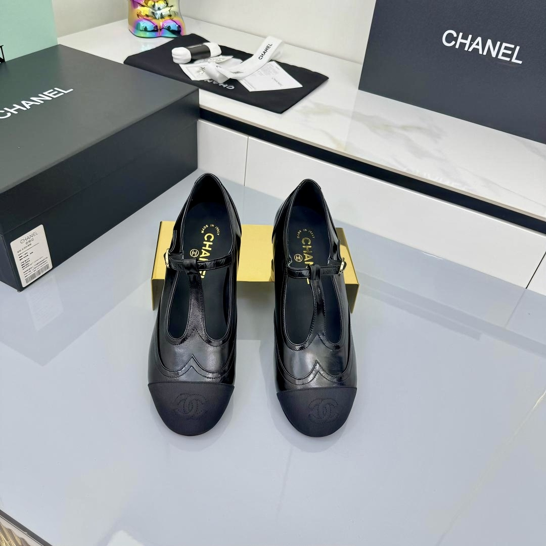 Chanel 香奈儿25A シルクベルベット マリージェーン