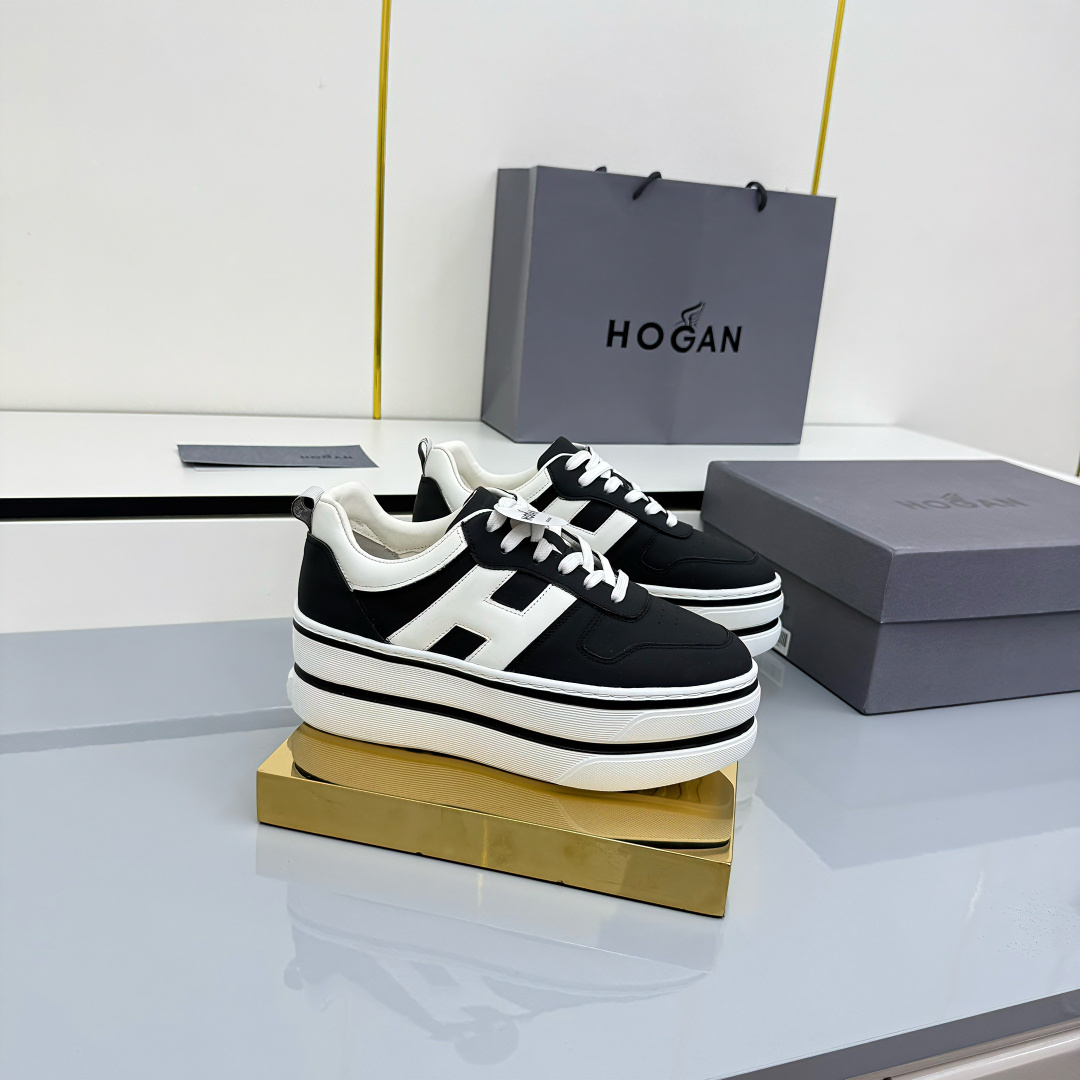 NO:594133,Blast, Blast... HOGAN's new model, [strong][strong] women's fashionable round-toe lace-up sports and casual shoes, double-layered thick soles, allowing you to instantly grow 70mm taller when wearing them. Silk calfskin contrasting colors, smooth lines outline the beauty of the new era. High-elastic insole allows your beautiful feet to be massaged while walking  , you deserve a pair of fashionable and comfortable luxury high-quality shoes [strong][strong] women's shoes. Size 35-40., casual shoes/sports shoes, hogan, sneakers, cowhide19860909爆 爆爆……霍根HOGAN新款,[强][强]女士时尚圆头系带运动休闲鞋,双层厚底,让你穿上瞬间长高70mm.丝绸小牛皮撞色搭配,线条流畅勾画新时代的美感.高弹鞋垫让你的美脚边走路边按摩 ,一双时尚舒适的奢侈高品鞋你值得拥有[强][强]女鞋.码35-40码.,休闲鞋/运动鞋,hogan,sneakers,cowhide,Women's Shoes