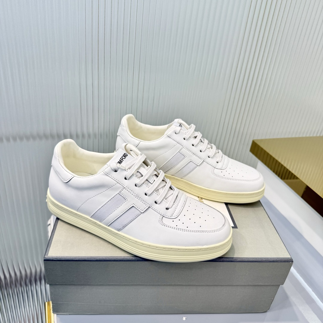 Tom Ford White Low-Top Sneakers