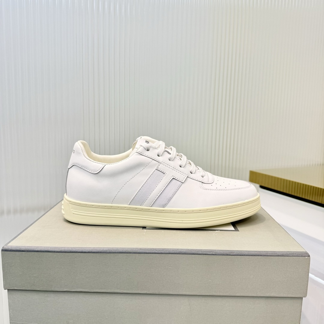 Tom Ford White Low-Top Sneakers