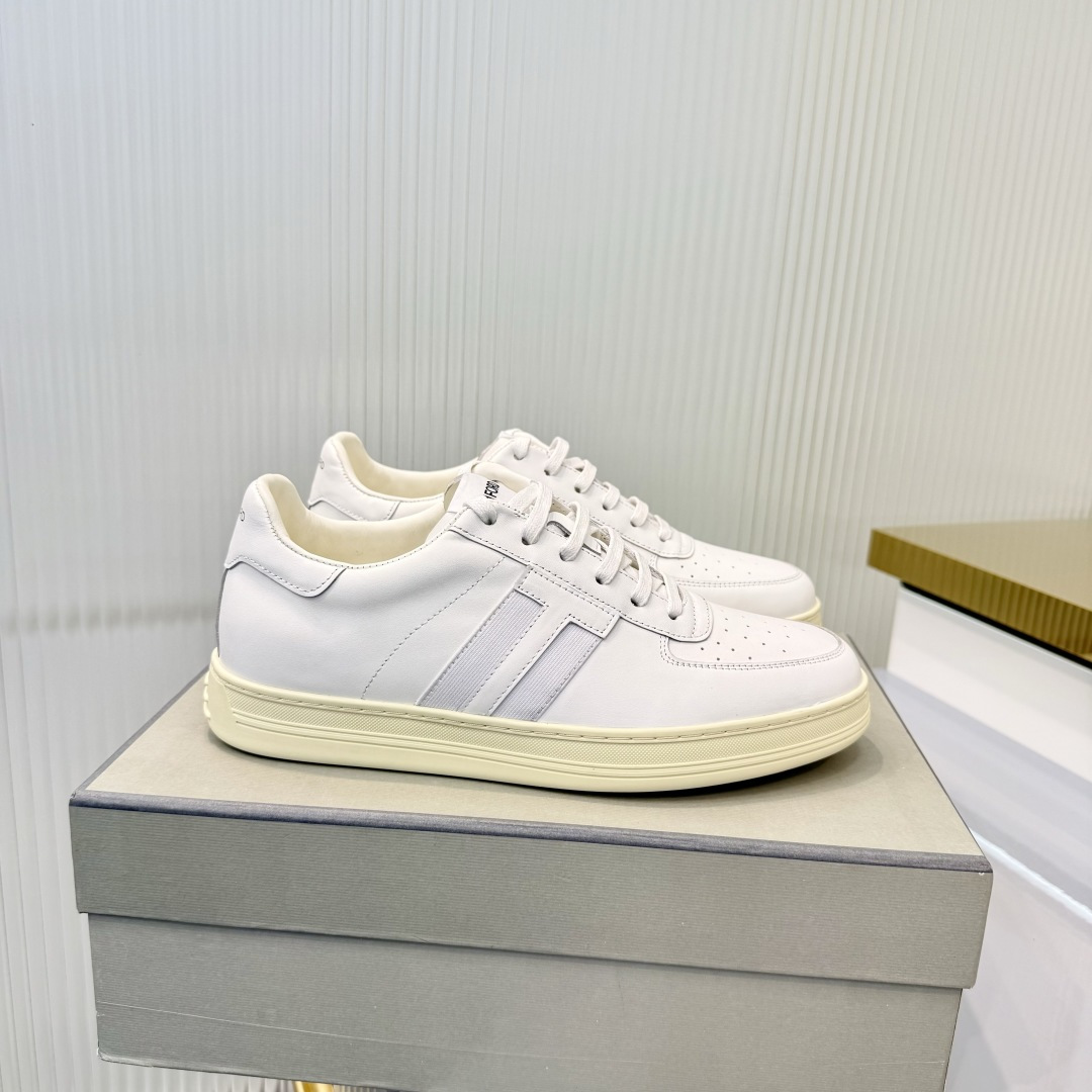 Tom Ford White Low-Top Sneakers