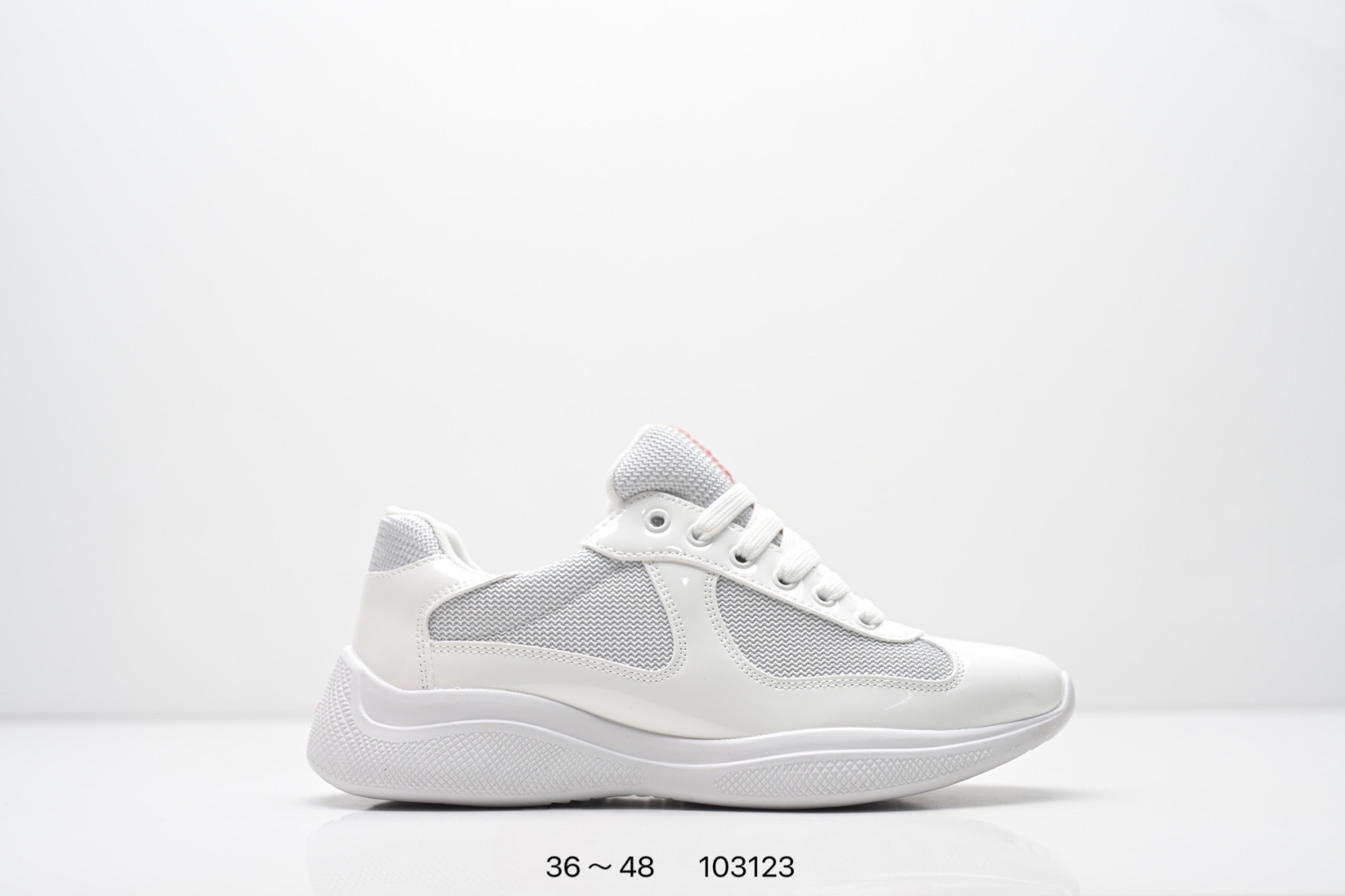 Light Luxury P Home Speedlock Round Head Flat Bottom Low Top Life Casual Shoes Men's And Women's Sports Shoes Large Casual Shoes_vogvips.com