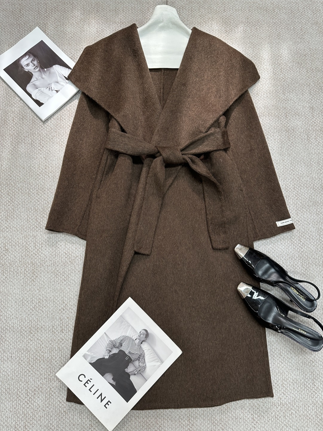NO:945185,M* autumn and winter square collar double-sided wool coat, composition 65 wool 5 alpaca, size SM, color dark gray, navy blue, caramel, coffee, Maxmara-clothing,19860909M*秋冬方领双面羊毛大衣 成分65羊毛5羊驼 尺码SM 颜色深灰 藏蓝 焦糖 咖啡,麦丝玛拉-服装,,Women's clothing