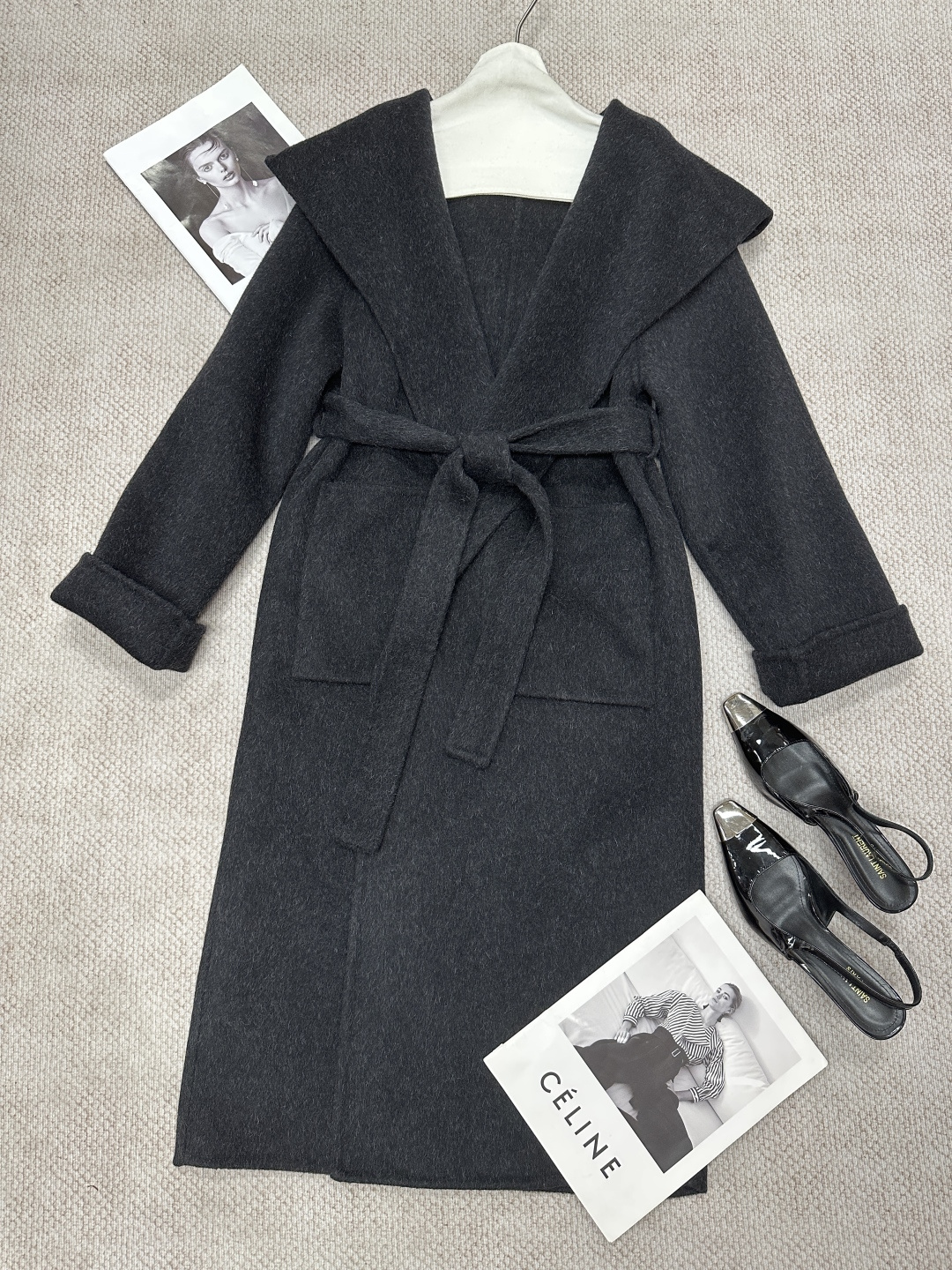 NO:945168,M* autumn and winter double-sided wool hooded long coat Composition 5 alpaca 65 cotton wool Size SM Color dark gray light gray navy coffee caramel, maxmara-clothing, hats,19860909M*秋冬双面羊毛连帽长款大衣 成分5羊驼65棉羊毛 尺码SM 颜色深灰 浅灰 藏蓝 咖啡 焦糖,麦丝玛拉-服装,hats,,Women's clothing