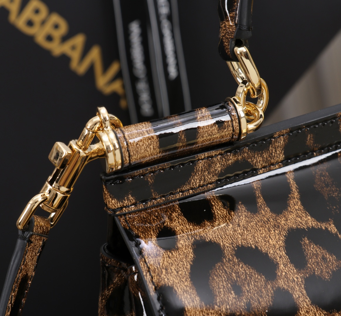 Dolce & Gabbana Sicily Leopard Print Leather Top Handle Satchel Bag, 21x16x8cm 10 cmp a1751566966700 1266