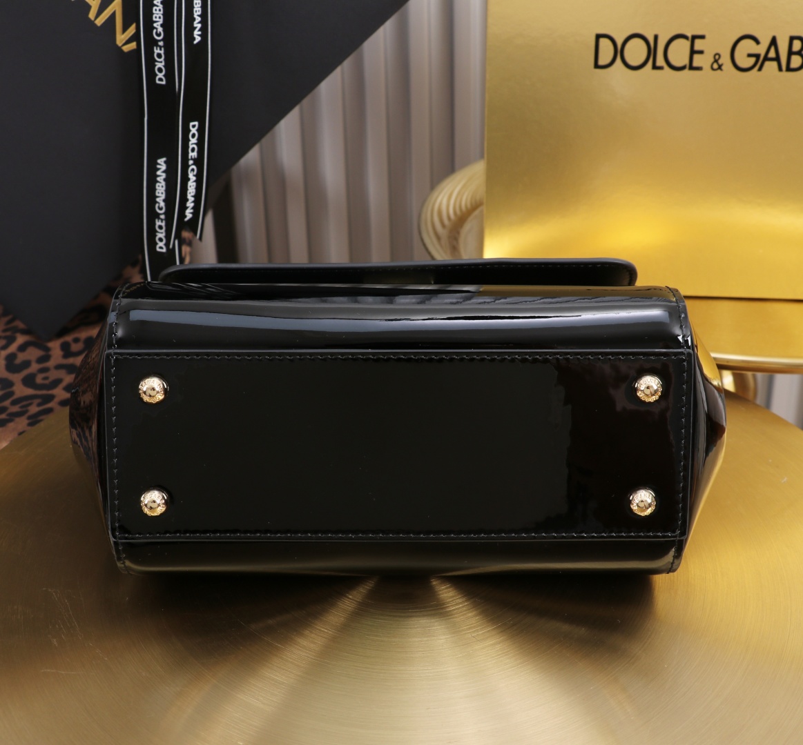 Dolce & Gabbana Sicily Small Leather Satchel Top Handle Bag 6 cmp a1751567018745 6261
