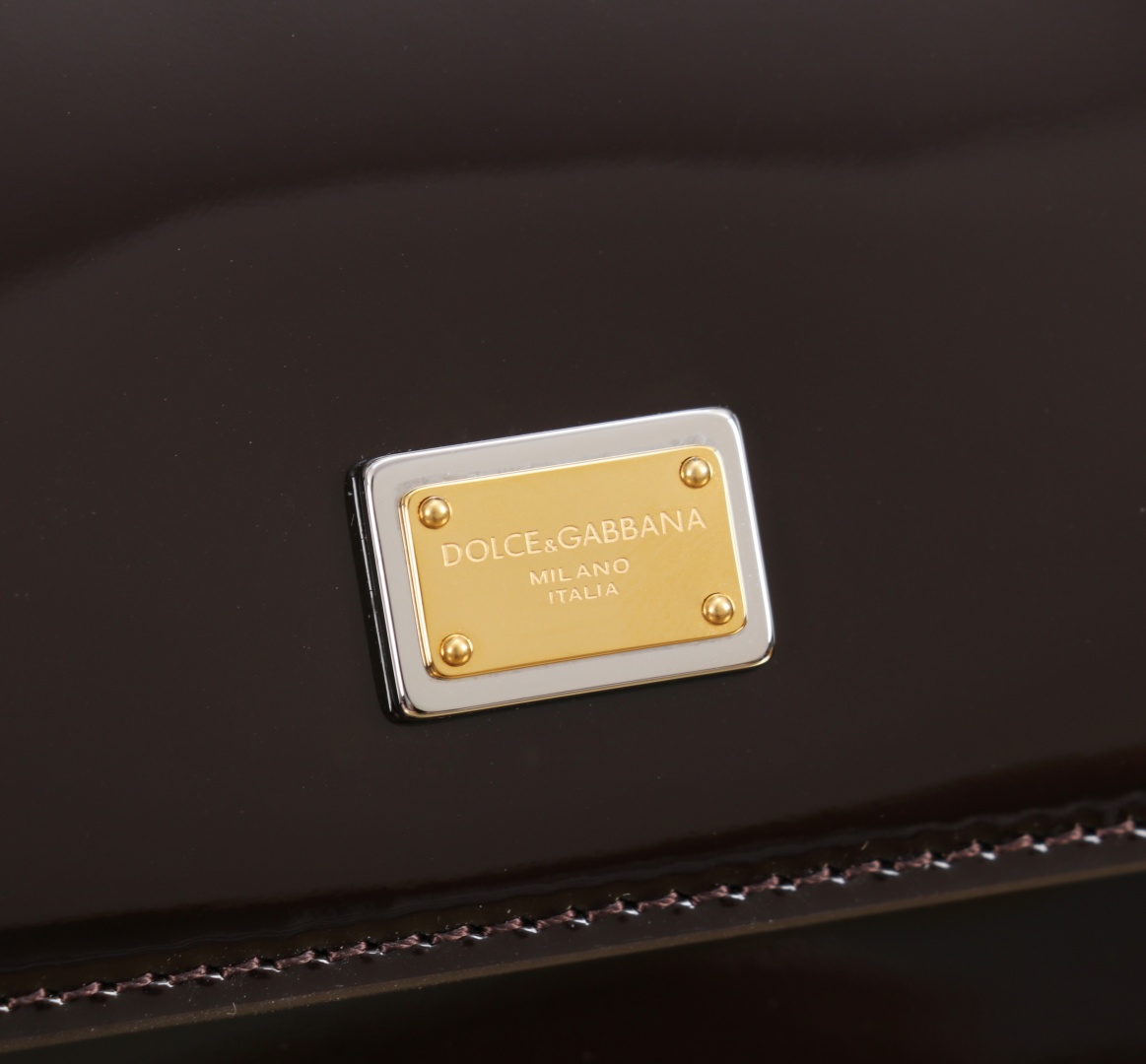 Dolce & Gabbana Sicily Small Leather Satchel Top Handle Crossbody Bag 9 cmp a1751567073040 2325