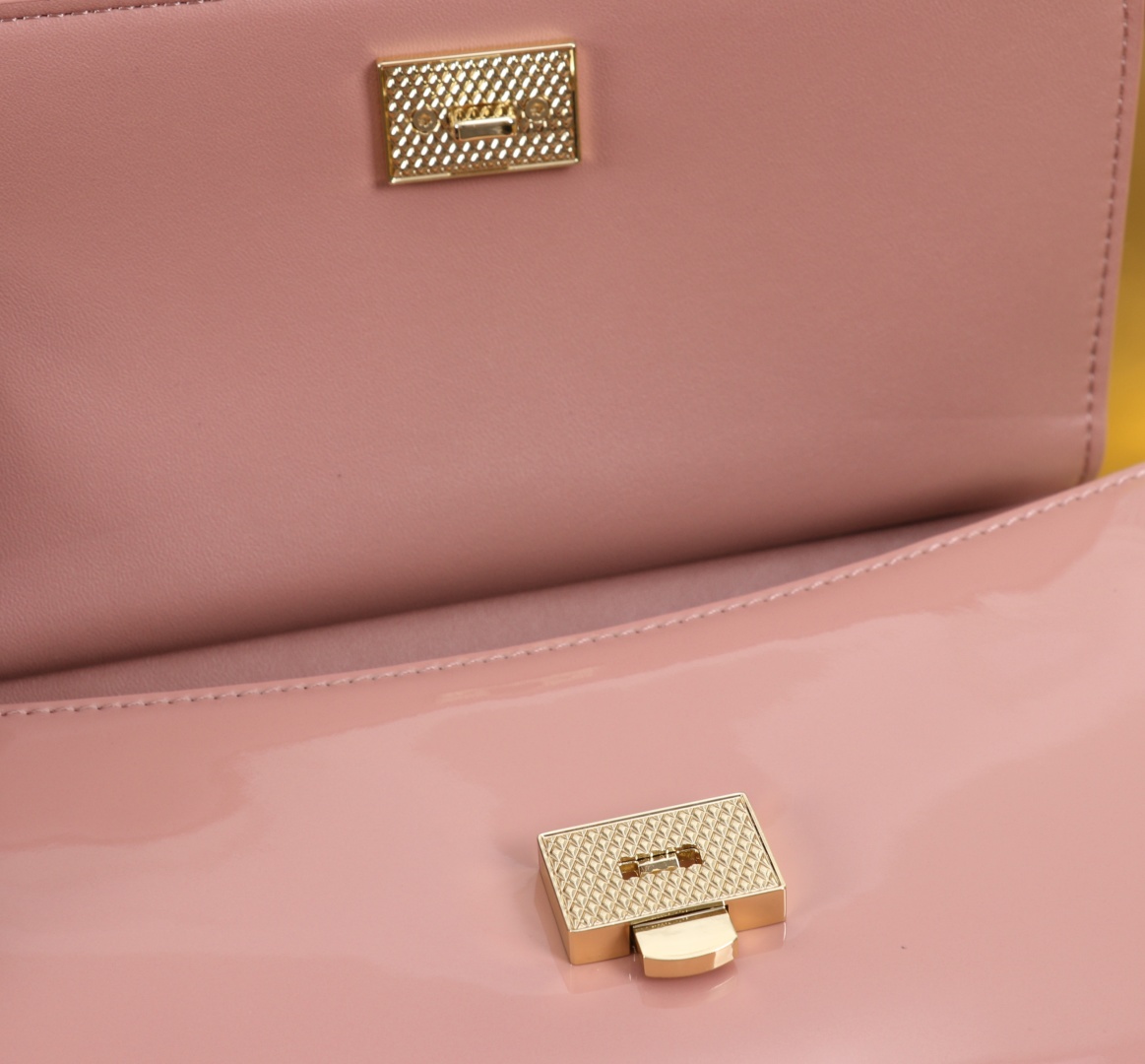 Dolce & Gabbana Sicily Small Leather Satchel Bag - Chic Rose Pink 8 cmp a1751567112848 3886