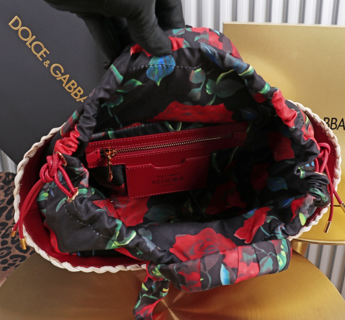 Dolce & Gabbana Raffia Basket Bag with Leather Logo and Floral Scarf 6 cmp a1755621436779 4521