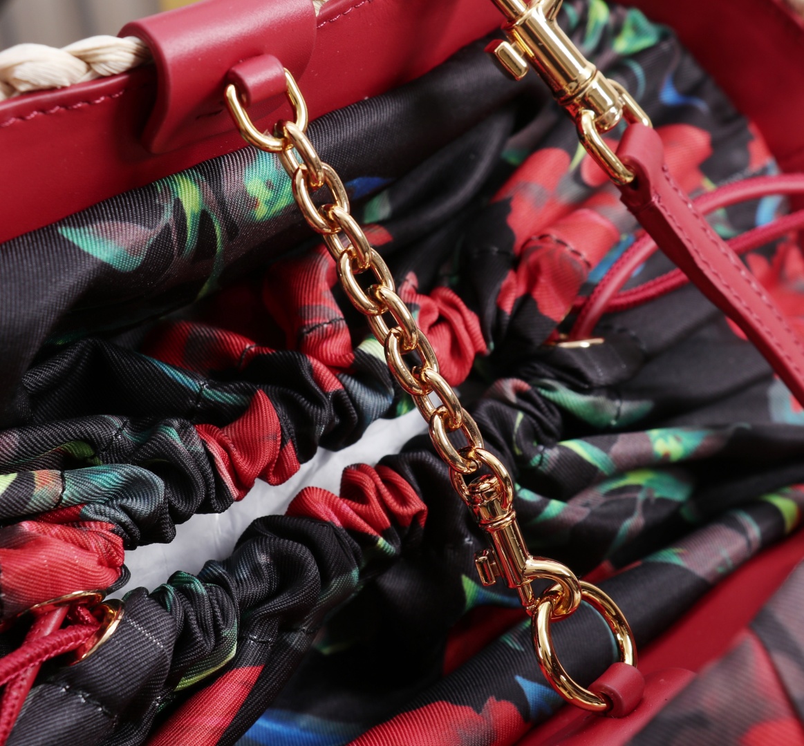 Dolce & Gabbana Raffia Basket Bag with Leather Logo and Floral Scarf 7 cmp a1755621585913 8287