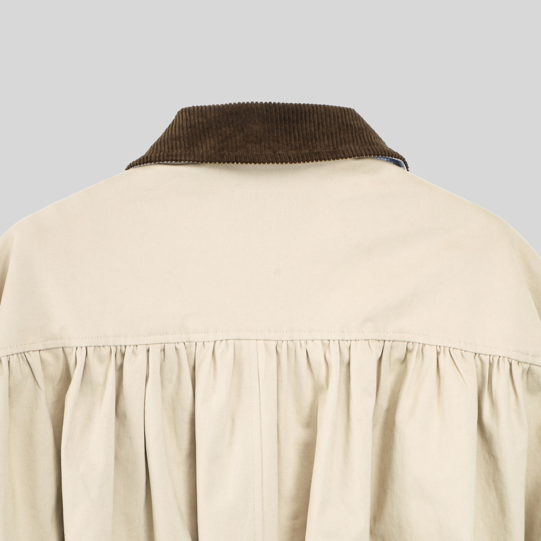 ——25AW❤️新款❤️——25AW秋冬🔥Helsa灯芯绒飞行夹克外套🛒sml𝘾𝙊𝙇𝙊𝙐𝙍：砂岩色