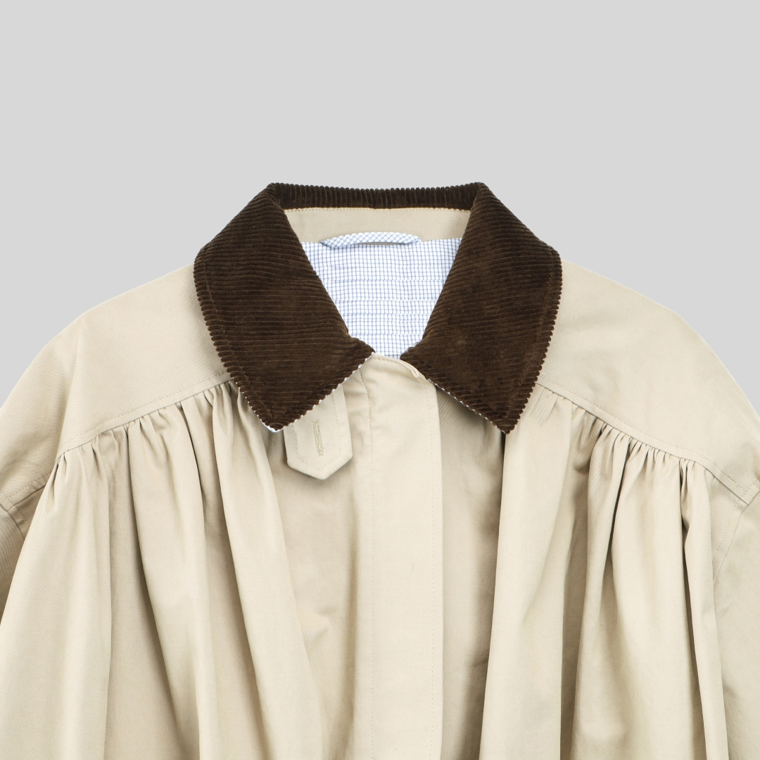 ——25AW❤️新款❤️——25AW秋冬🔥Helsa灯芯绒飞行夹克外套🛒sml𝘾𝙊𝙇𝙊𝙐𝙍：砂岩色