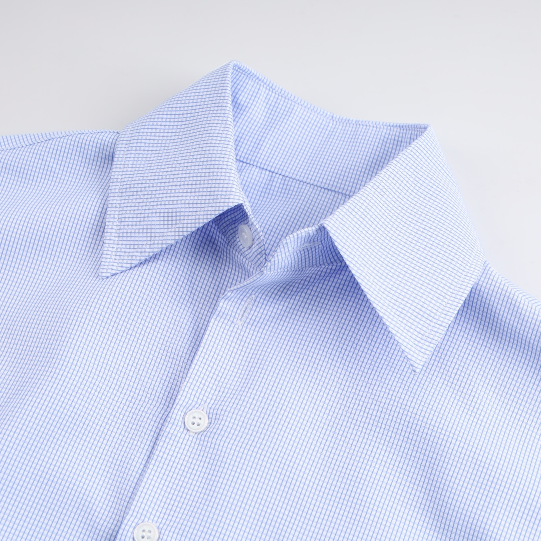 ——26PS❤️新款❤️——26PS早春🔥Helsa0.2毫米格子立领衬衫🛒sml