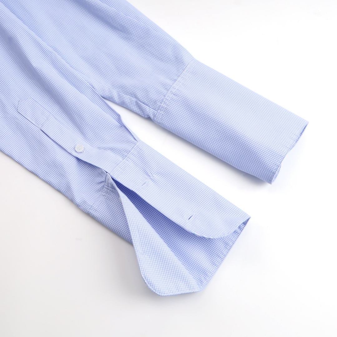 ——26PS❤️新款❤️——26PS早春🔥Helsa0.2毫米格子立领衬衫🛒sml