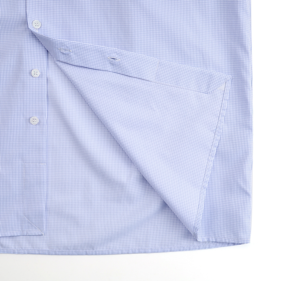 ——26PS❤️新款❤️——26PS早春🔥Helsa0.2毫米格子立领衬衫🛒sml