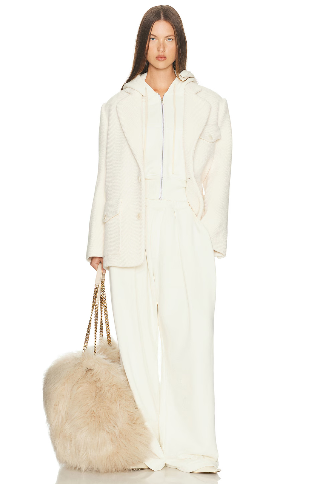 26PS早春🔥Helsa420克克重卫衣套装🛒smlp搭配毛领皮衣也有👍整套sml