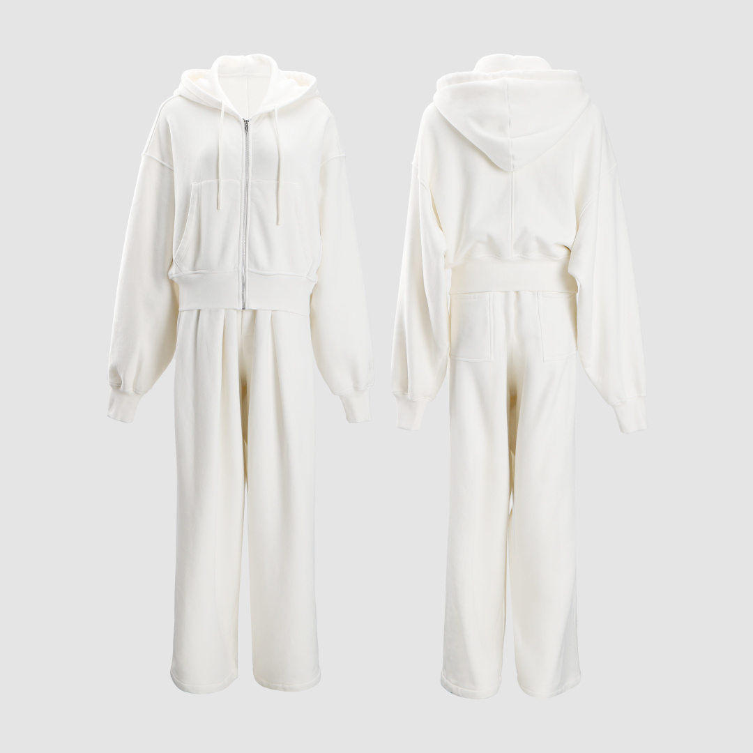 ——26PS❤️新款❤️——26PS早春🔥Helsa420克克重卫衣套装🛒smlp搭配毛领皮衣也有👍整套