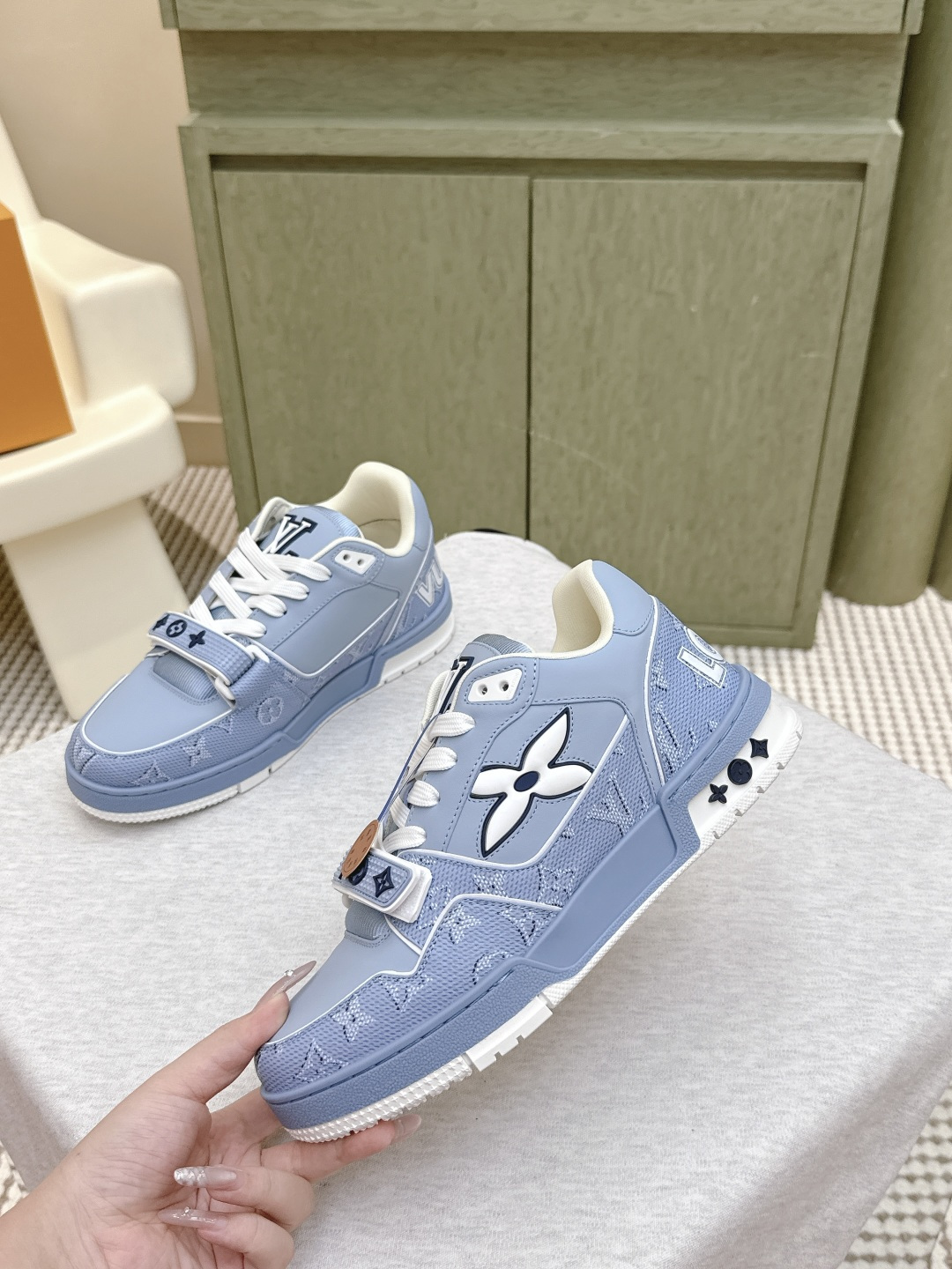Louis Vuitton Louis Vuitton 25ss 驴家的 trainer板鞋，每个人都必须入的款，绝不后悔