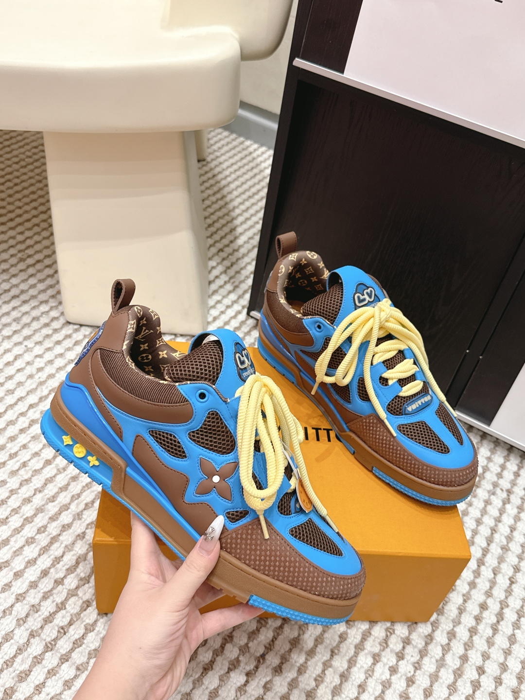 Louis Vuitton Lv skate sneaker 四叶草 运动鞋 滑板鞋