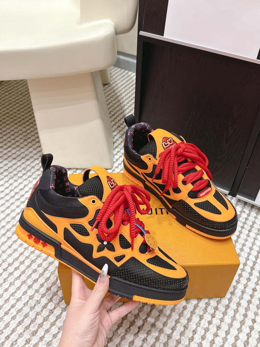 Louis Vuitton Lv skate sneaker 四叶草 运动鞋 滑板鞋