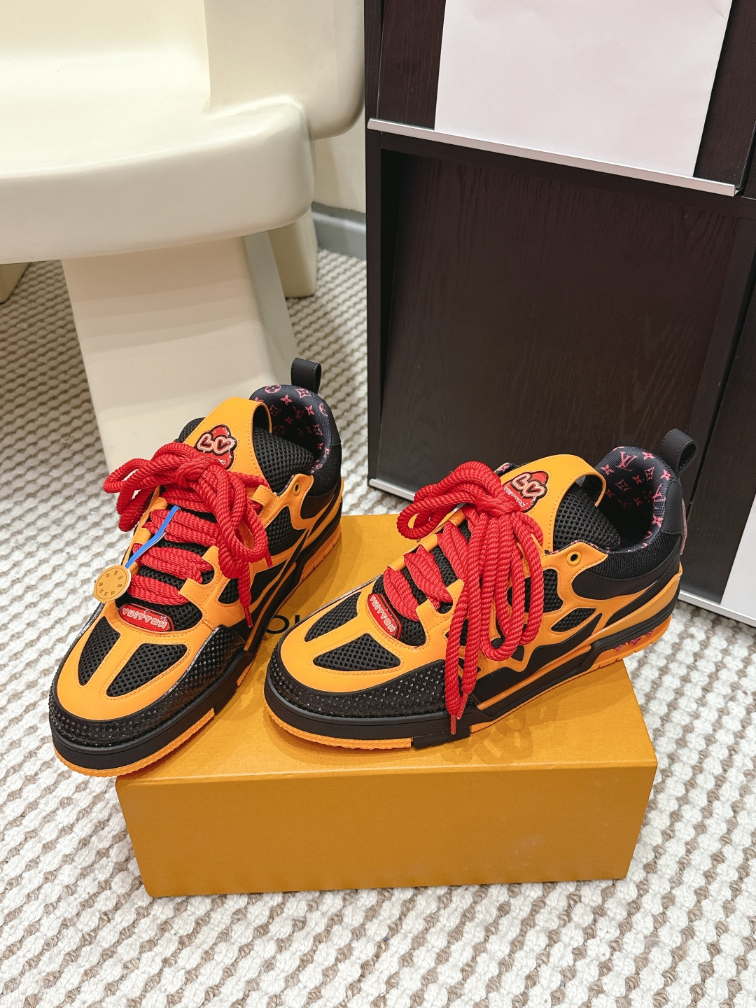 Louis Vuitton Lv skate sneaker 四叶草 运动鞋 滑板鞋