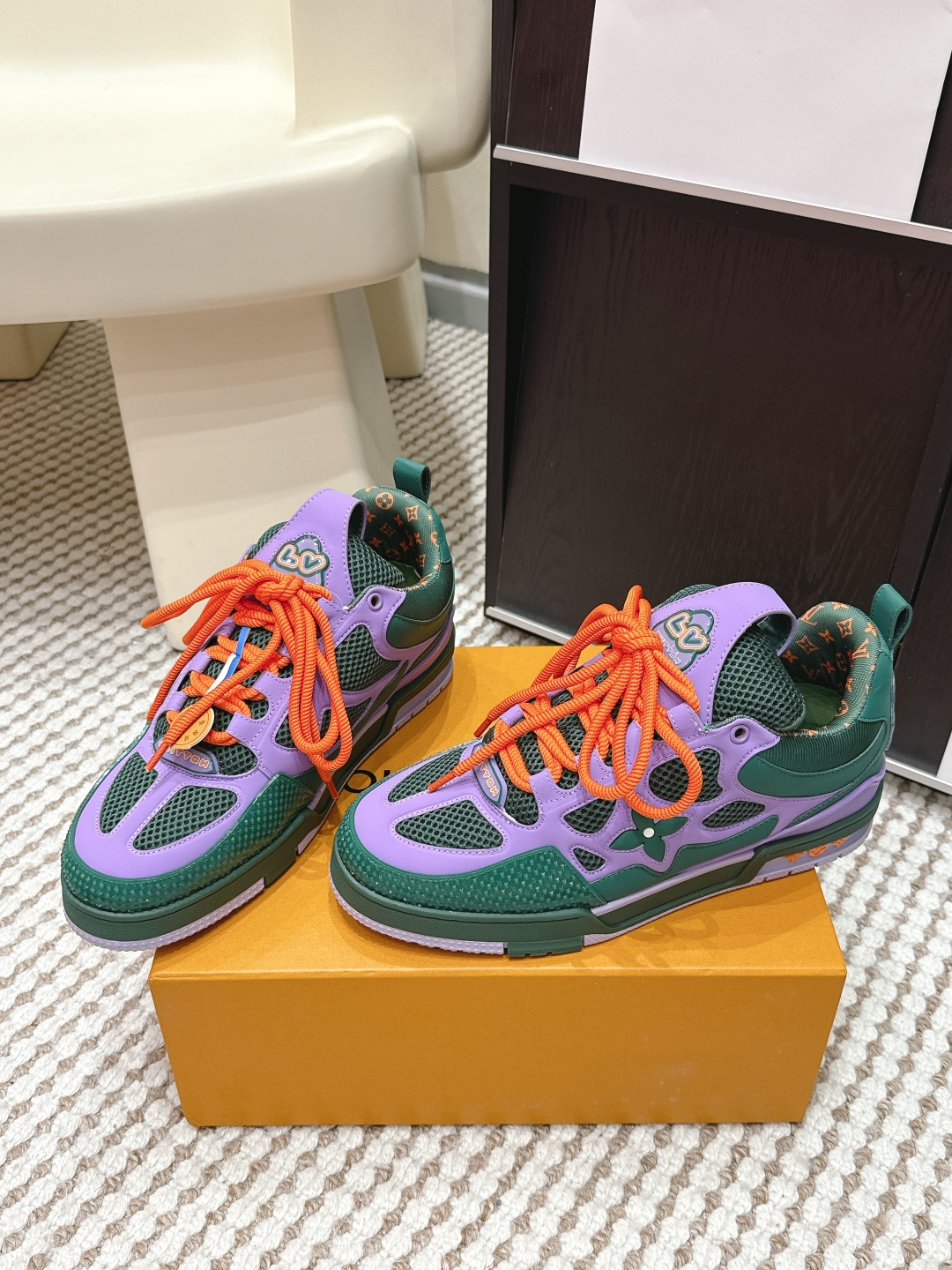 Louis Vuitton Lv skate sneaker 四叶草 运动鞋 滑板鞋