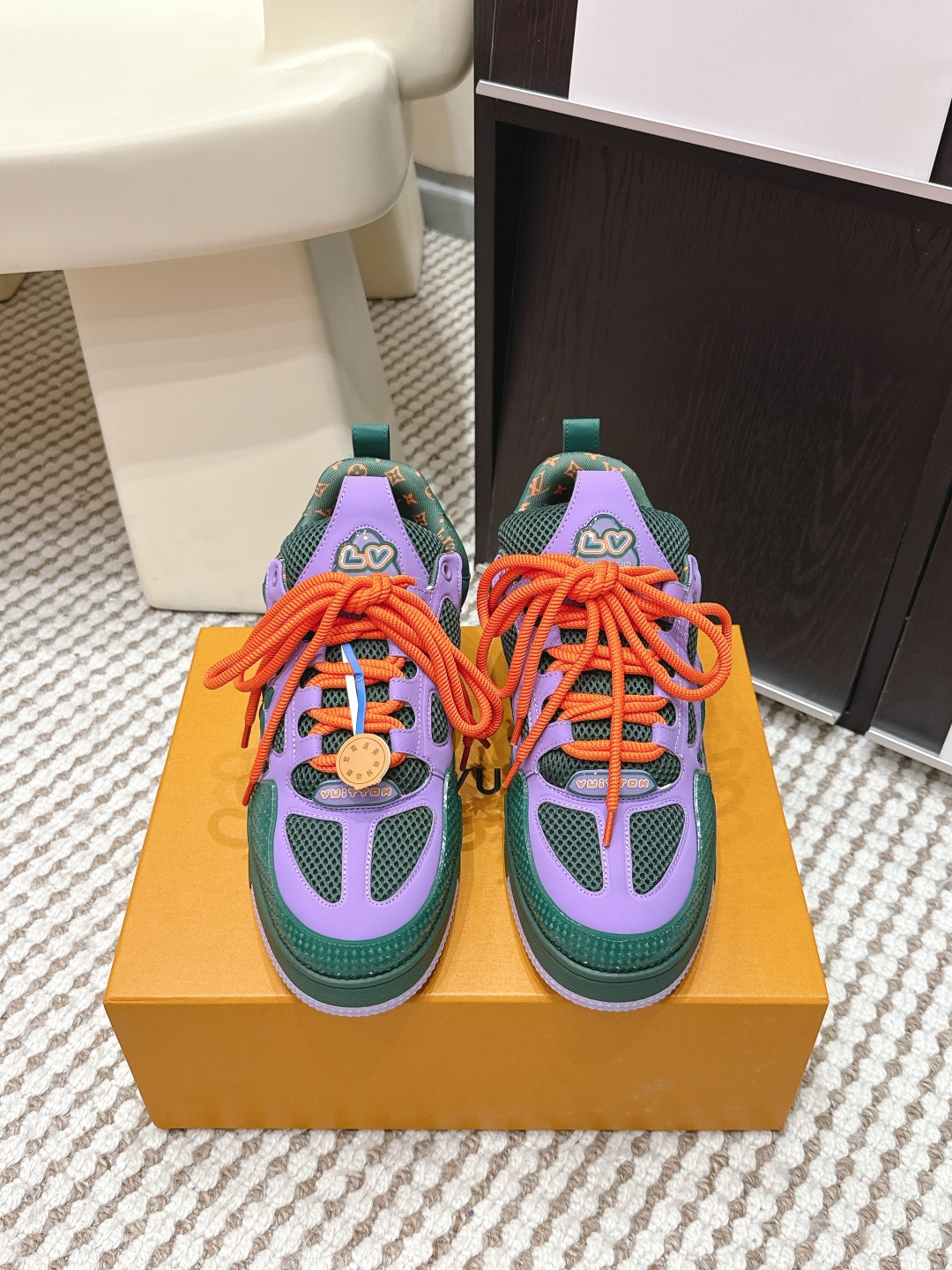 Louis Vuitton Lv skate sneaker 四叶草 运动鞋 滑板鞋