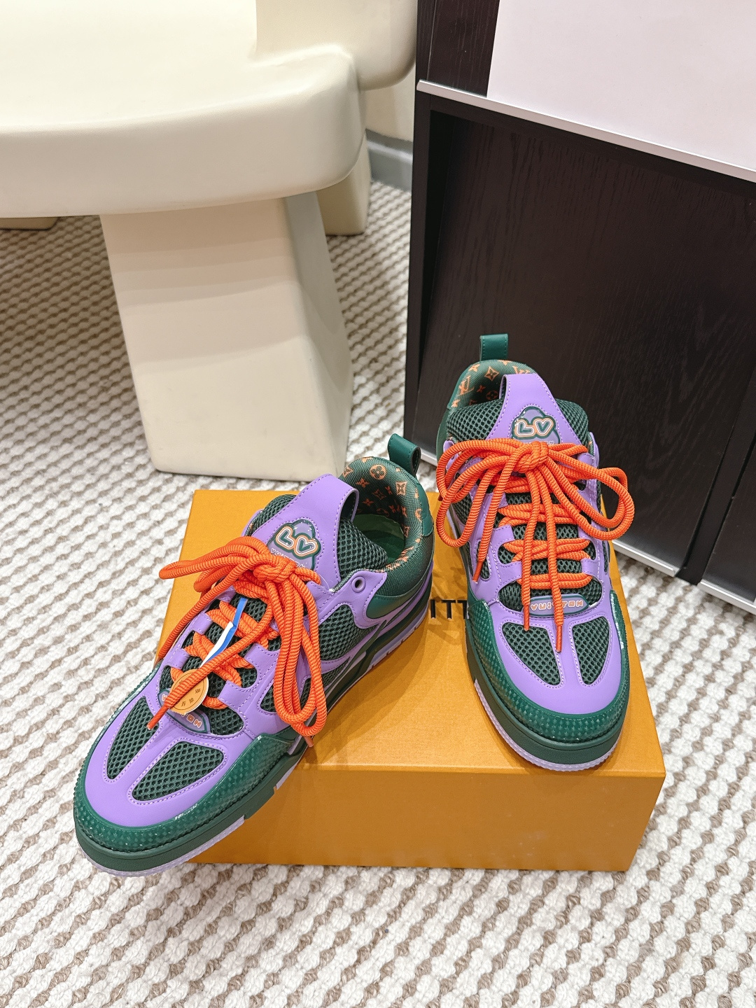 Louis Vuitton Lv skate sneaker 四叶草 运动鞋 滑板鞋