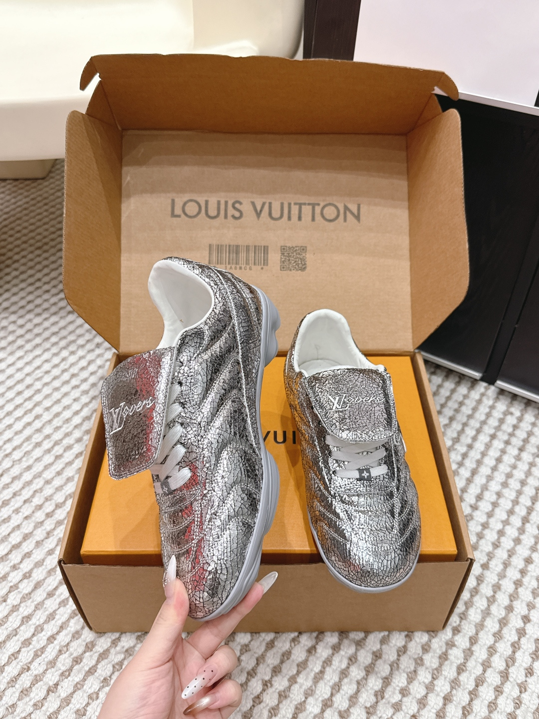 Louis Vuitton ²⁰²6 𝐬𝐬𝐋𝐕 𝐃𝐢𝐬𝐜𝐨𝐯𝐞𝐫𝐲 𝐋𝐚𝐜𝐞 𝐔𝐩路易威登 运动鞋 足球鞋 休闲 跑鞋