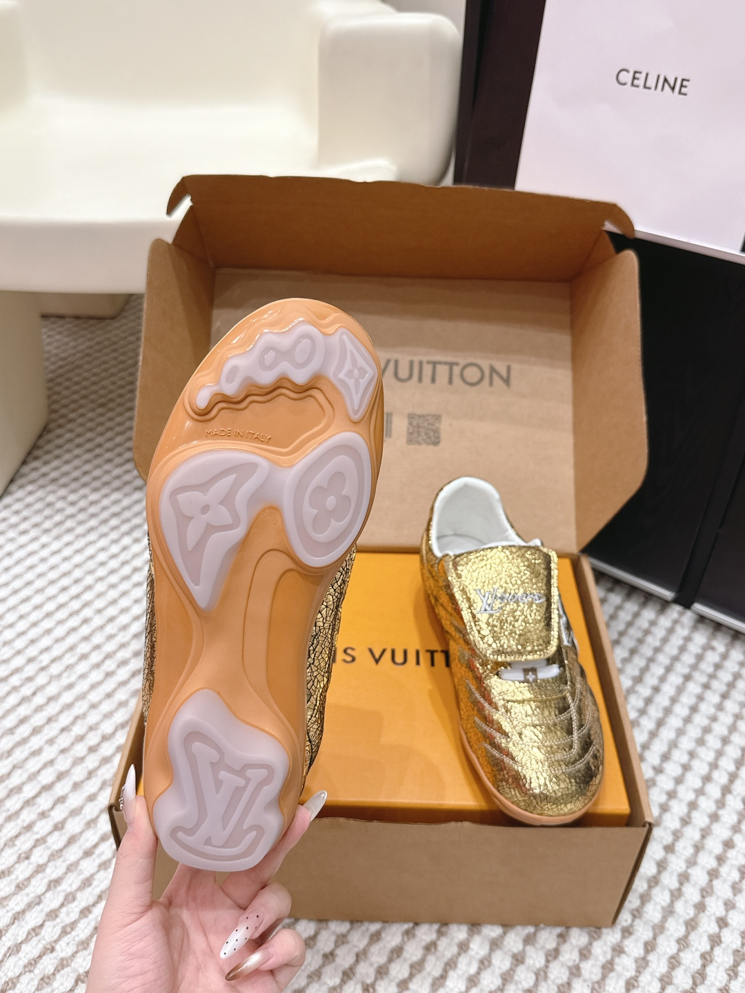 Louis Vuitton ²⁰²6 𝐬𝐬𝐋𝐕 𝐃𝐢𝐬𝐜𝐨𝐯𝐞𝐫𝐲 𝐋𝐚𝐜𝐞 𝐔𝐩路易威登 运动鞋 足球鞋 休闲 跑鞋